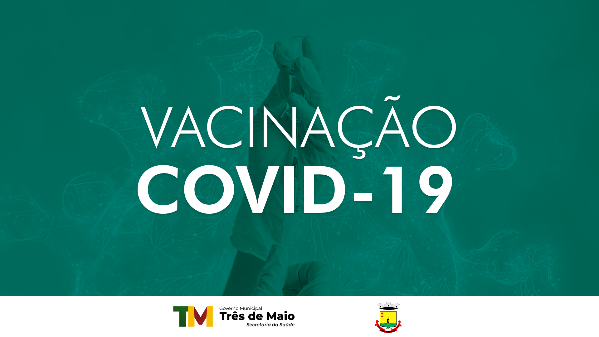 VACINAÇÃO CONTRA A COVID-19 OCORRE AMANHÃ